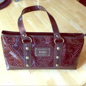 XOXO Shiny Brown Purse